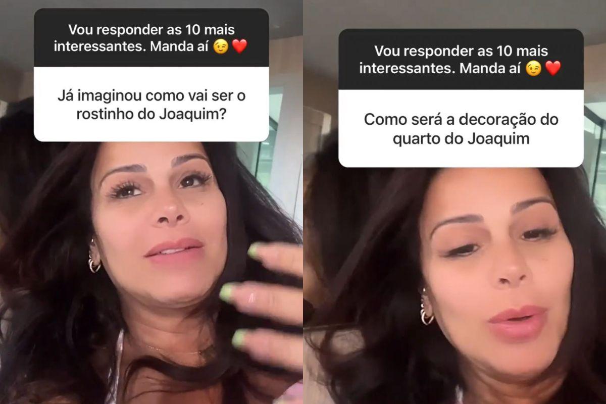 Viviane Araújo surpreende e conta detalhes inéditos da gestação